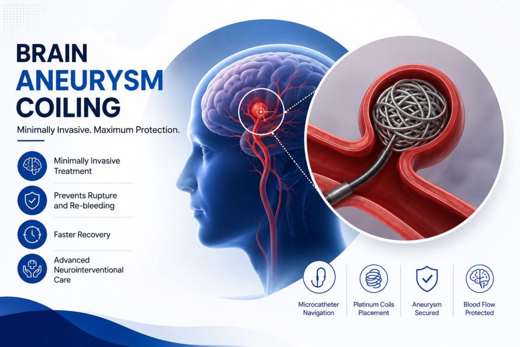 Brain Aneurysm Coiling